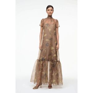 STAUD CALLUNA DRESS VINTAGE FLORAL SIZE XL $495